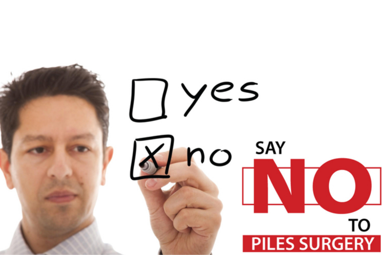Say No to Piles Surgery
