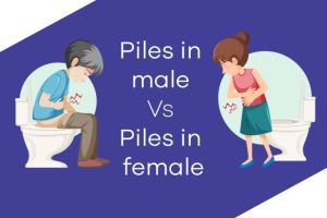 Piles in Male versus Piles in Female